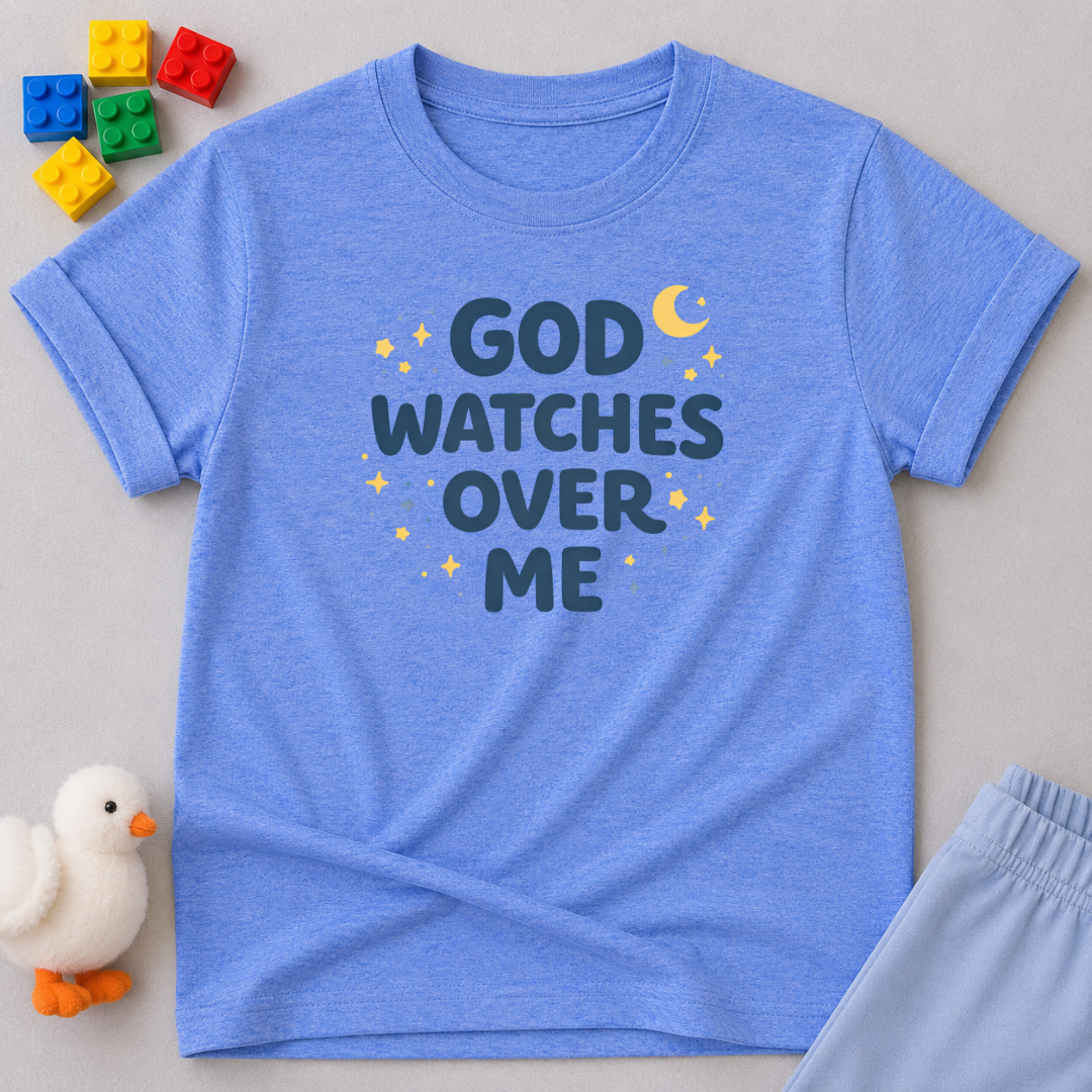 God Watches Over Me Toddler T-shirt