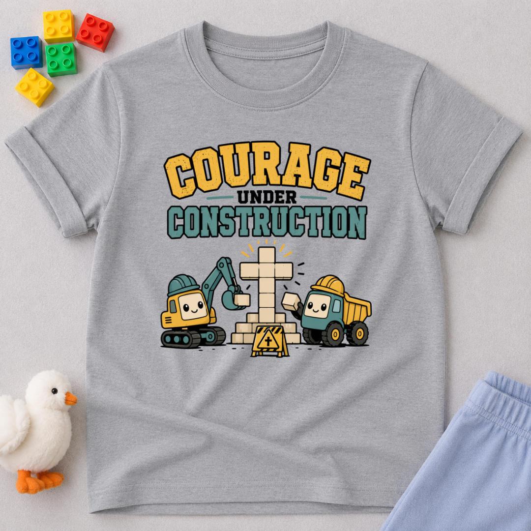 Courage Under Construction Toddler T-shirt