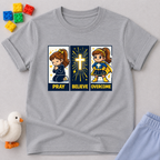 Pray Believe Overcome V2 Toddler T-shirt