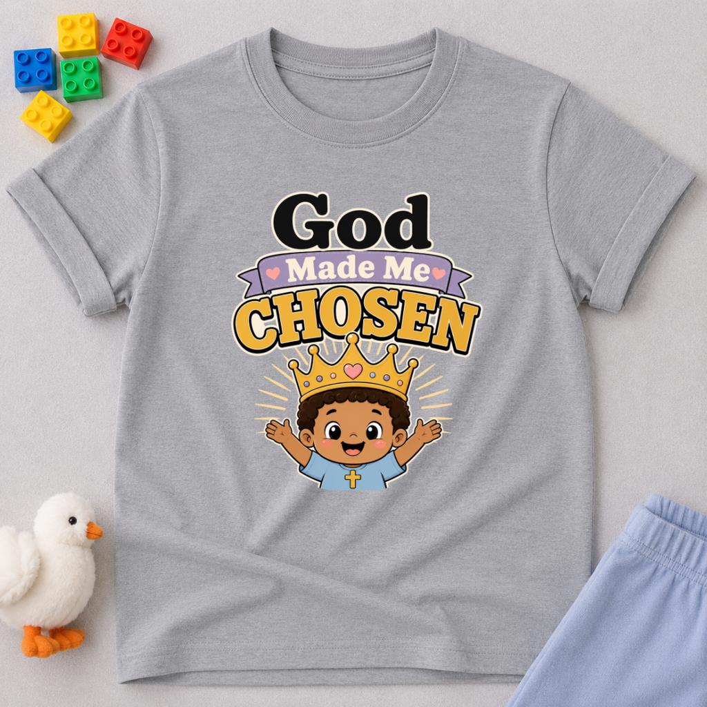 God Made Me Chosen Toddler T-shirt