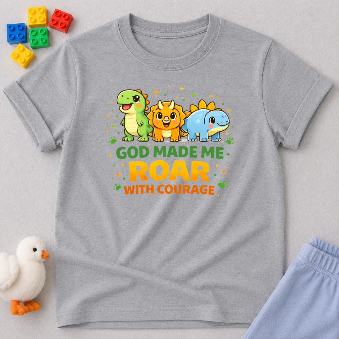 I Roar With Courage Toddler T-shirt