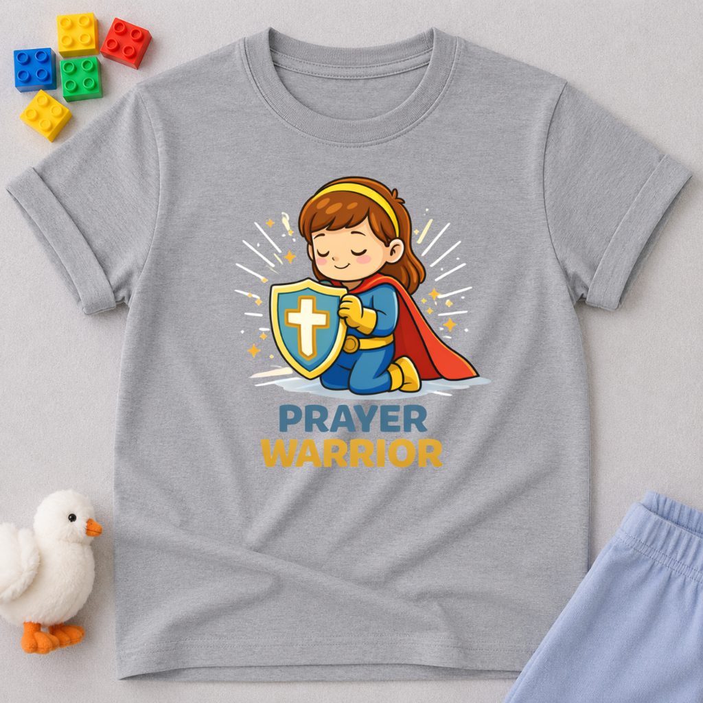 Girl Prayer Warrior Toddler T-shirt