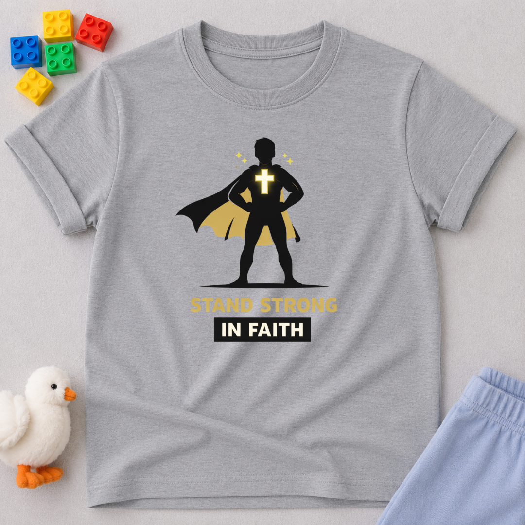 Stand Strong In Faith Toddler T-shirt