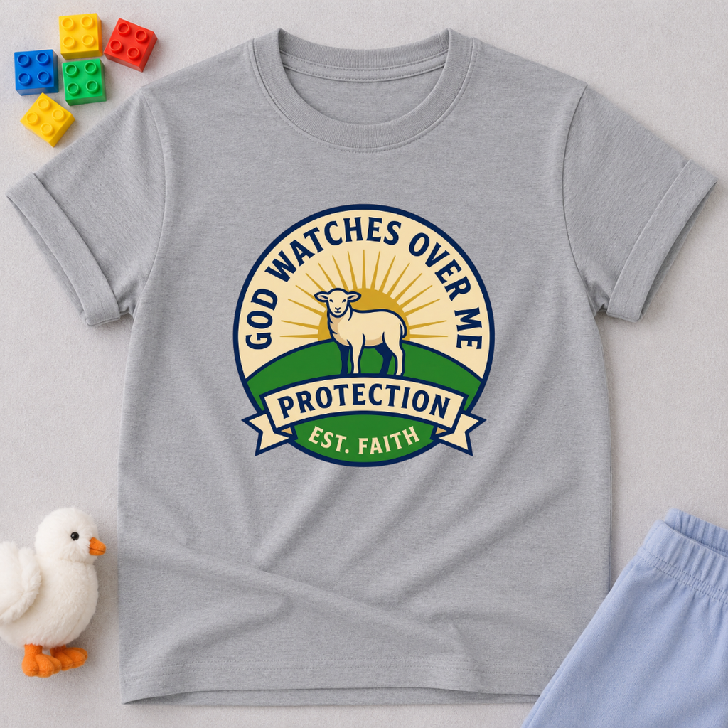 God Watches Over Me Toddler T-shirt