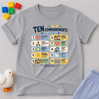 Ten Commandments V2 Toddler T-shirt