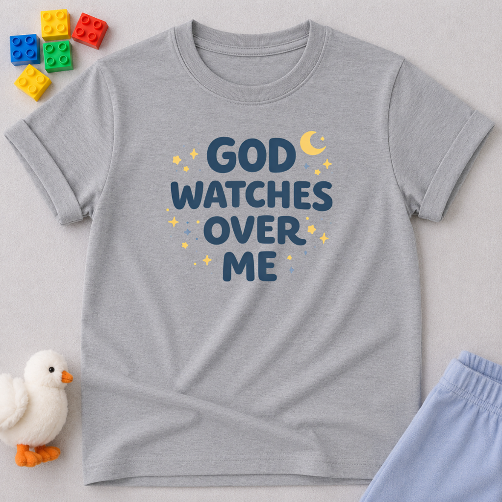 God Watches Over Me Toddler T-shirt