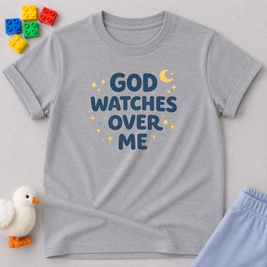 God Watches Over Me Toddler T-shirt