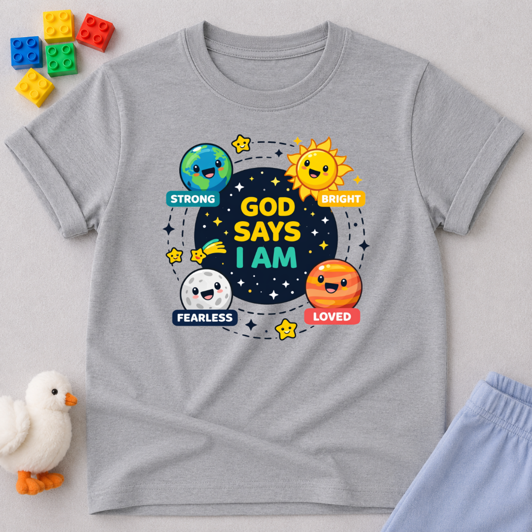 God Says I'm Fearless Toddler T-shirt