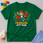 Fearless With God M Toddler T-shirt