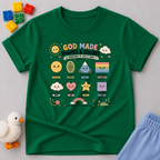 God Made Shapes And Colors Toddler T-shirt