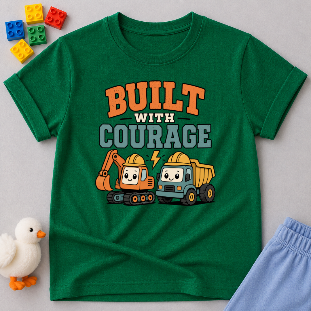 Built With Courage Toddler T-shirt