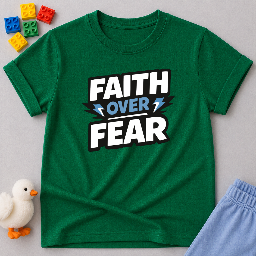 Faith Over Fear Toddler T-shirt