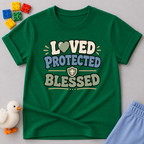 Loved Protected Blessed Toddler T-shirt
