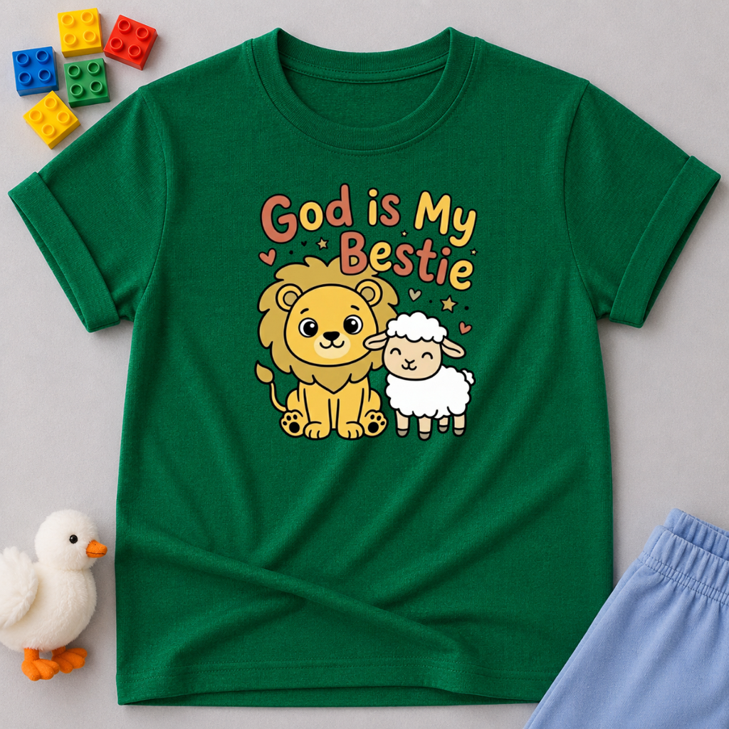 God is My Bestie Toddler T-shirt