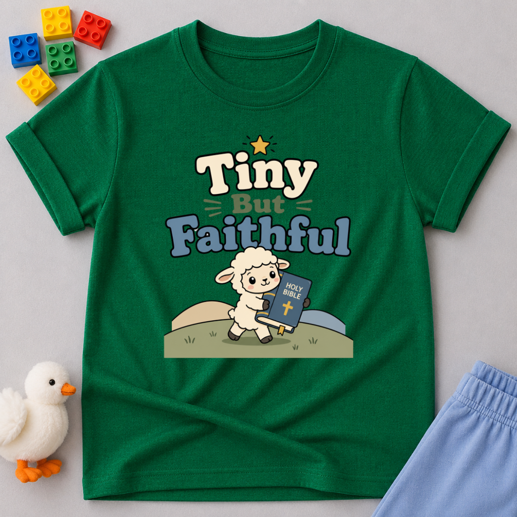 Tiny But Faithful Toddler T-shirt