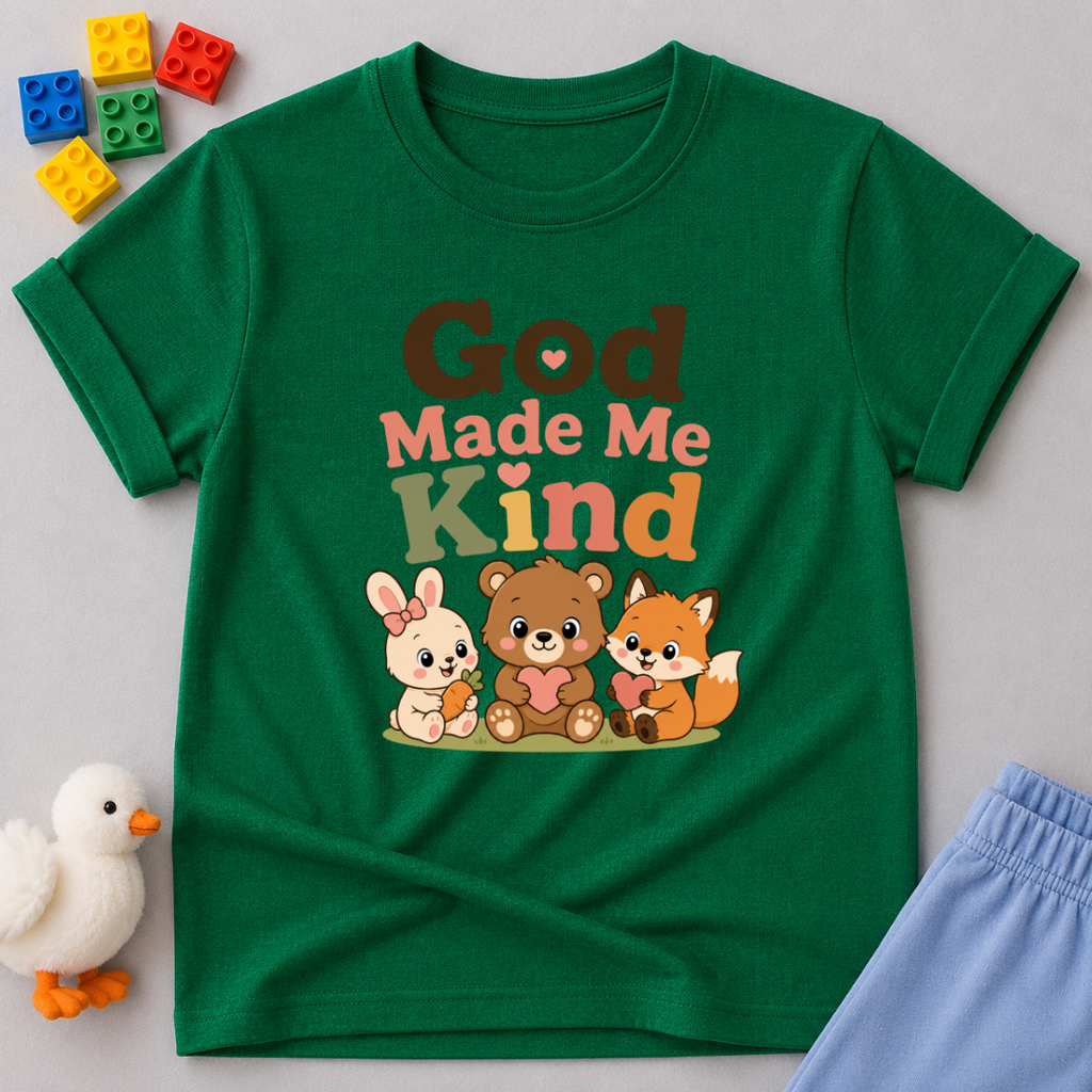 God Made Me Kind Toddler T-shirt