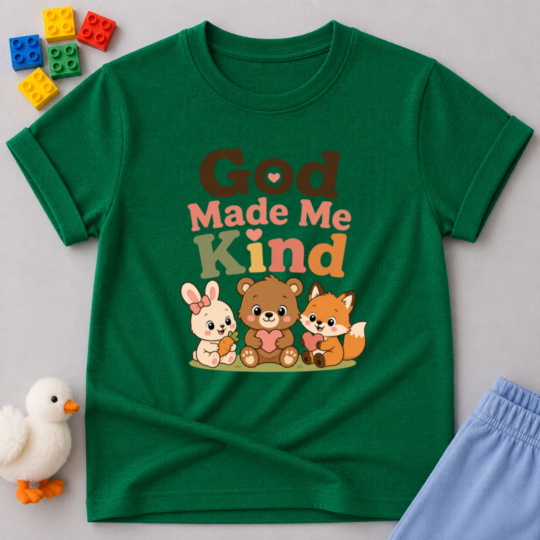 God Made Me Kind Toddler T-shirt