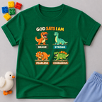 God Says I'm Brave Toddler T-shirt