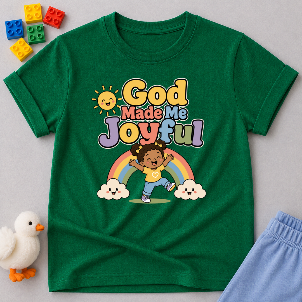 God Made Me Joyful Toddler T-shirt