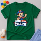 God is My Coach Toddler T-shirt