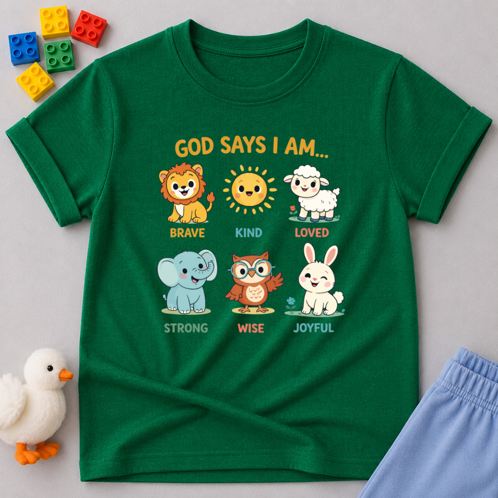 God Says I'm Kind Toddler T-shirt