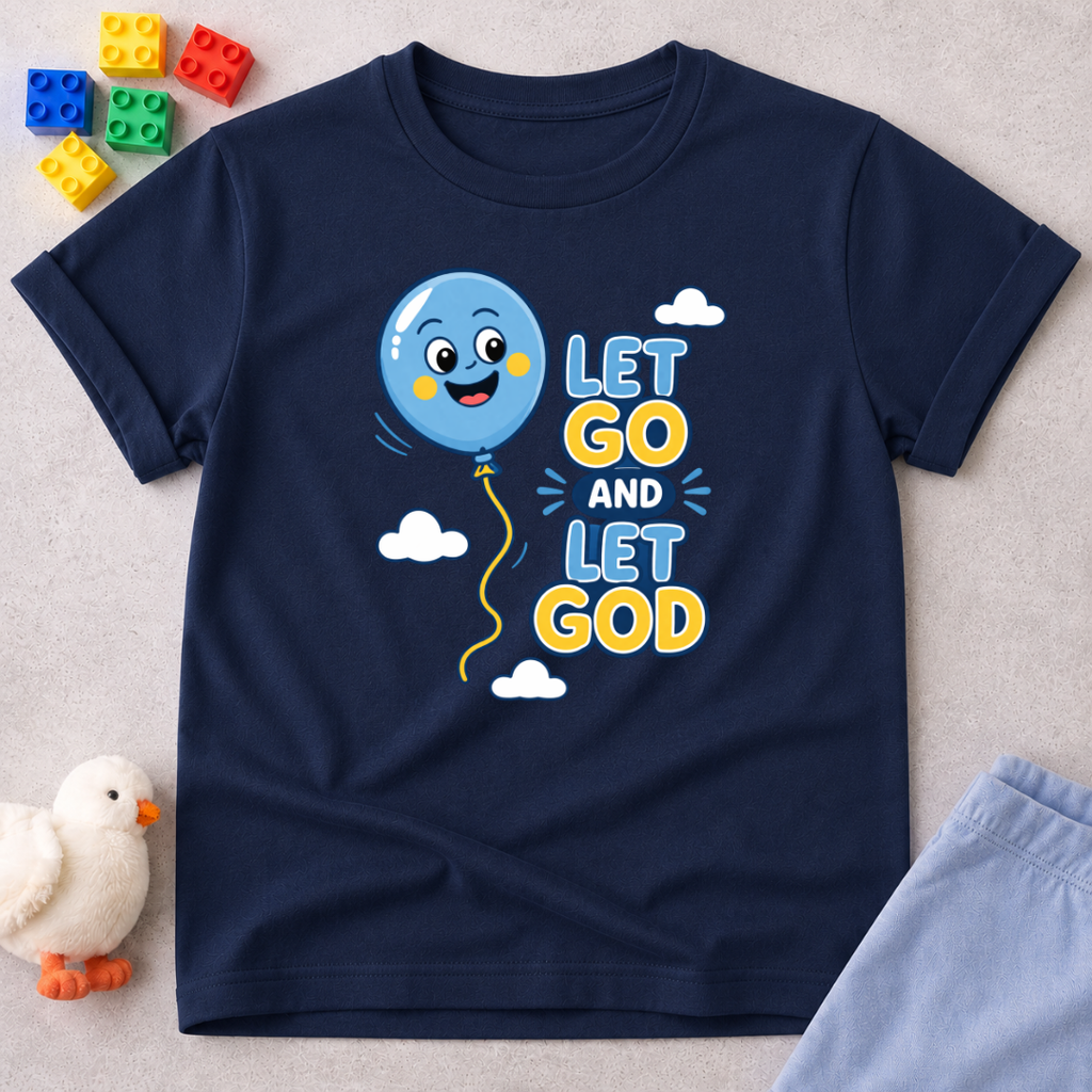 Let Go And Let God Toddler T-shirt