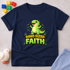 Dino Sized Faith Toddler T-shirt