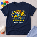 Fearless With God F Toddler T-shirt