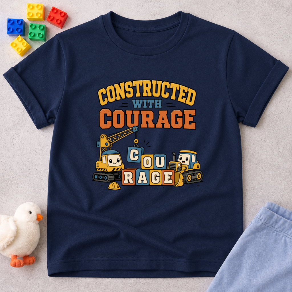 Constructed With Courage V2 Toddler T-shirt