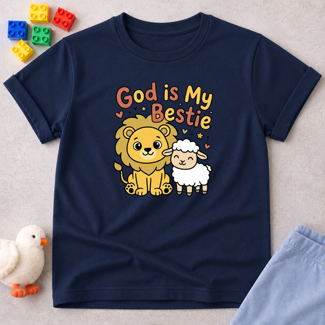 God is My Bestie Toddler T-shirt
