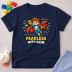 Fearless With God M Toddler T-shirt