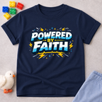 Powered By Faith Toddler T-shirt