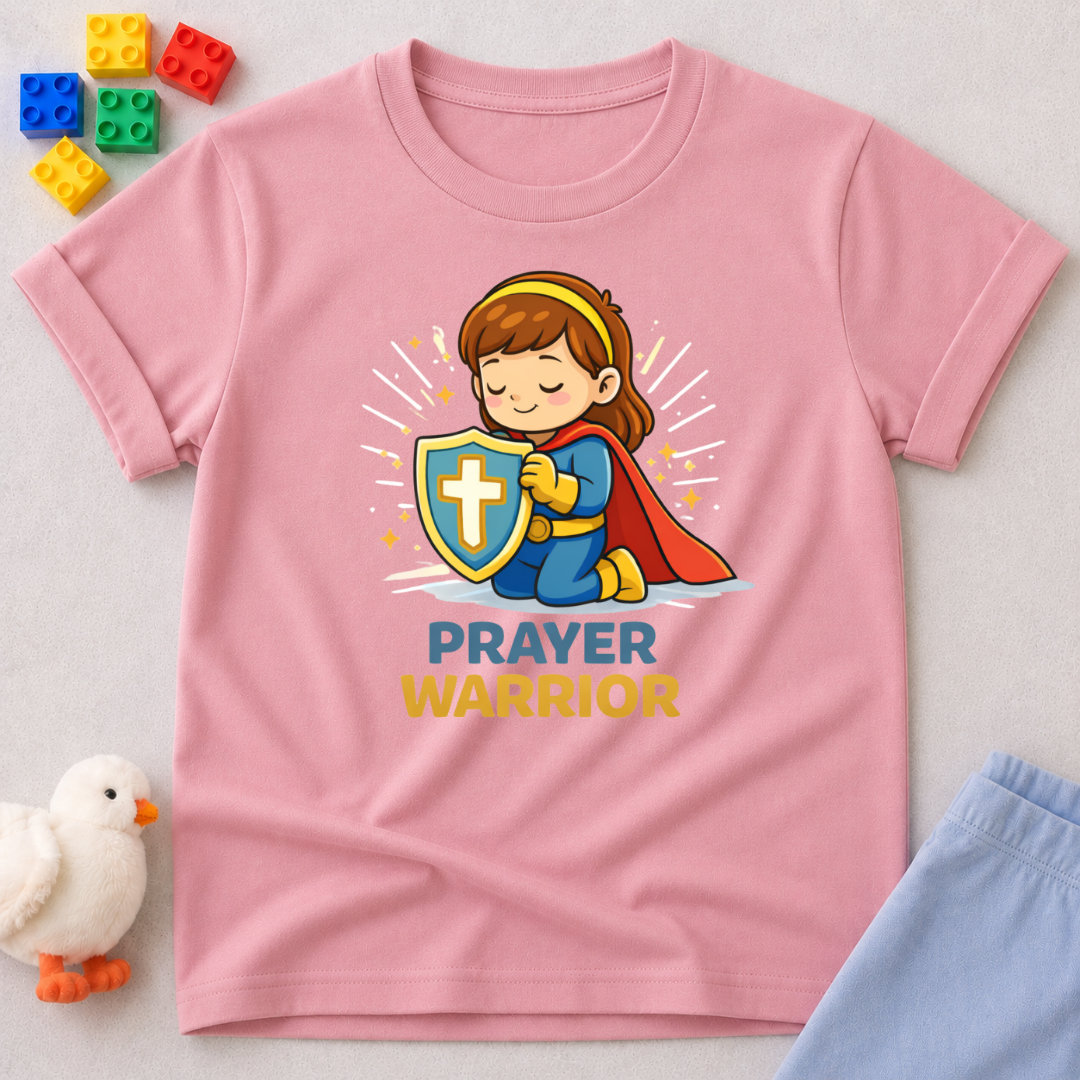 Girl Prayer Warrior Toddler T-shirt