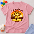 God Made Me Brave Toddler T-shirt