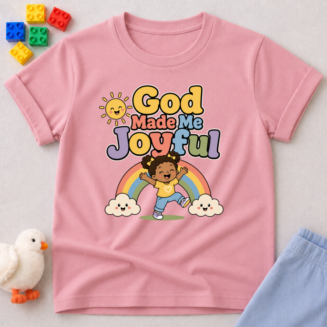 God Made Me Joyful Toddler T-shirt