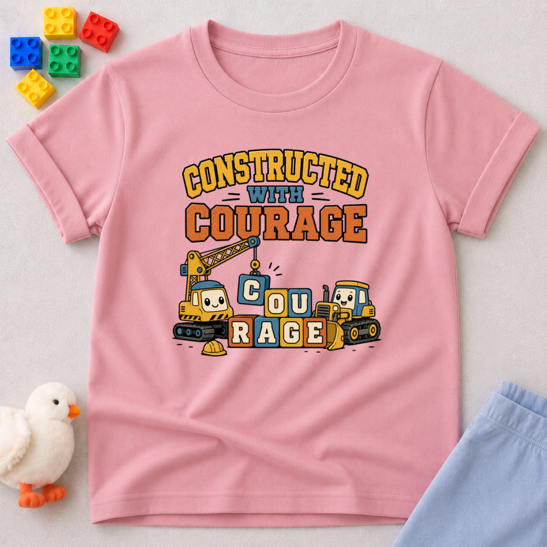 Constructed With Courage V2 Toddler T-shirt