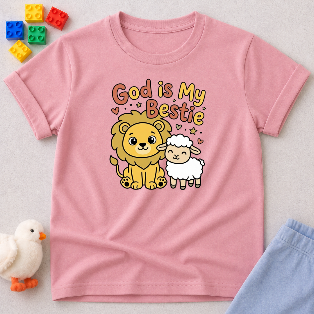 God is My Bestie Toddler T-shirt
