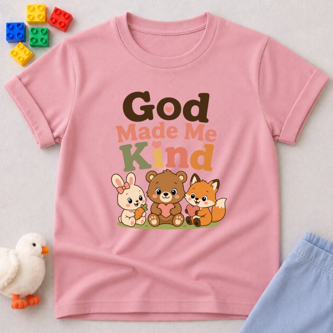 God Made Me Kind Toddler T-shirt