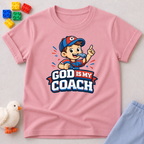 God is My Coach Toddler T-shirt