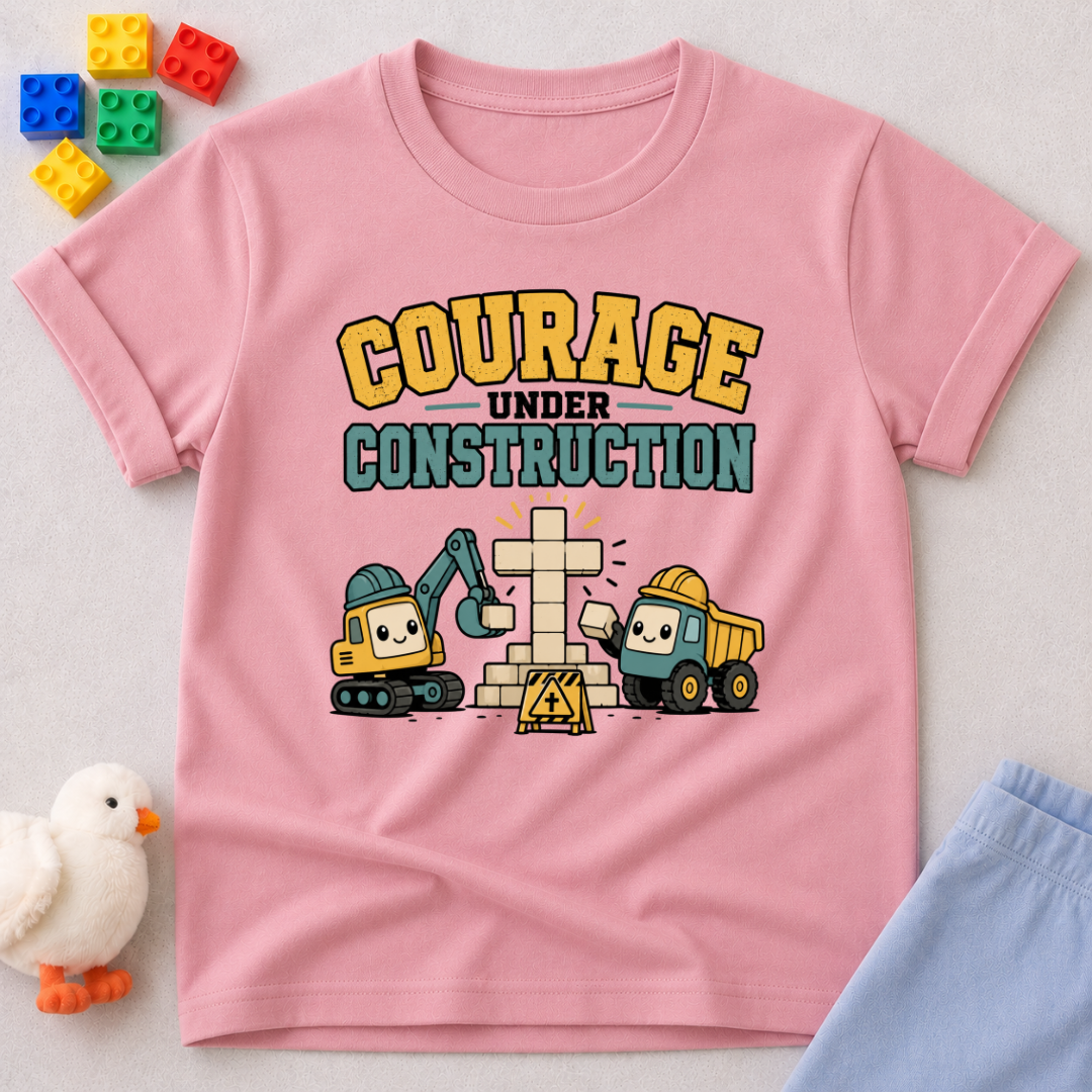 Courage Under Construction Toddler T-shirt