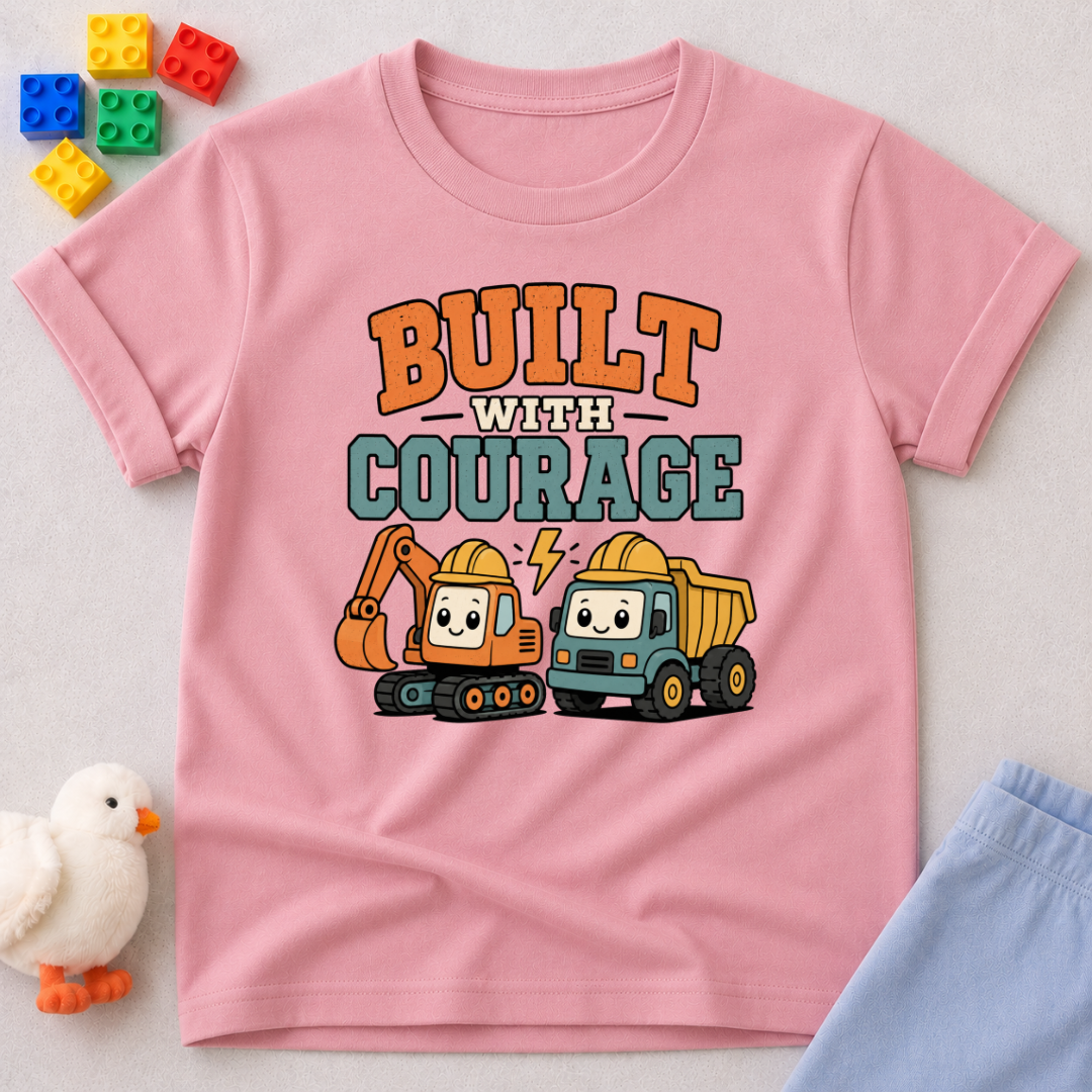 Built With Courage Toddler T-shirt