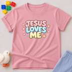 Jesus Loves Me Cute Toddler T-shirt