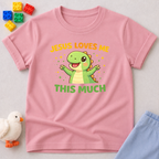 Jesus Loves Me This Much Toddler T-shirt