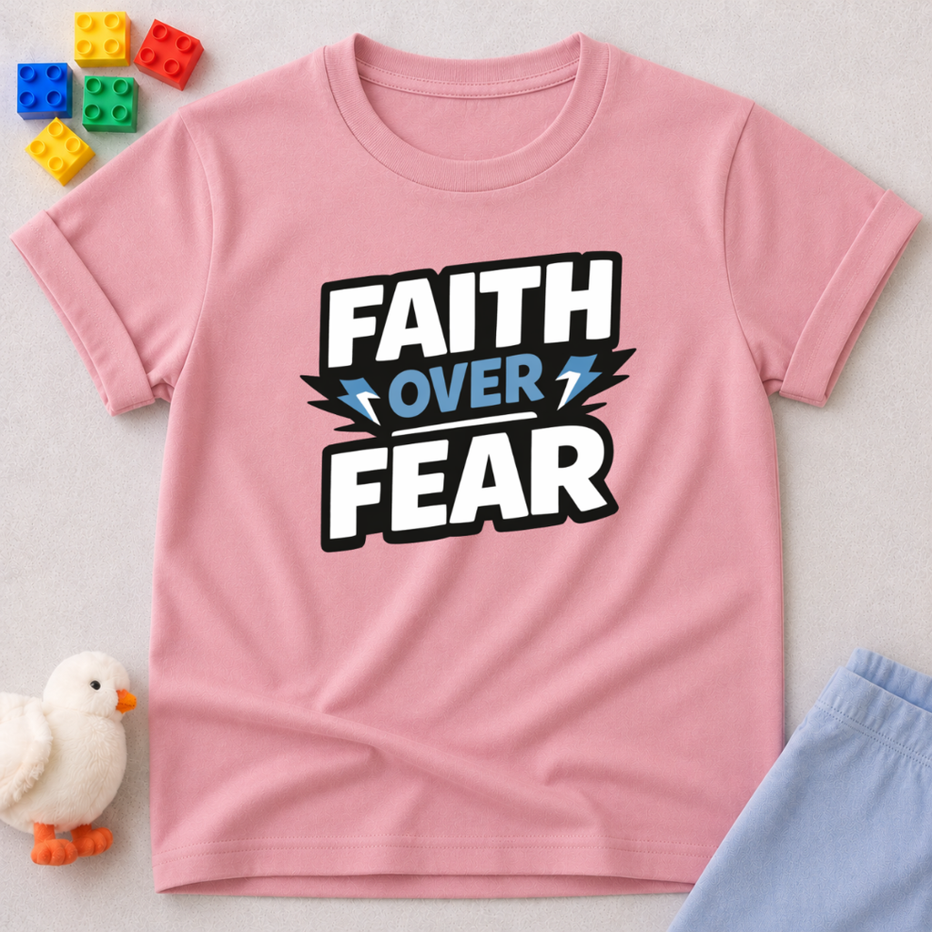 Faith Over Fear Toddler T-shirt