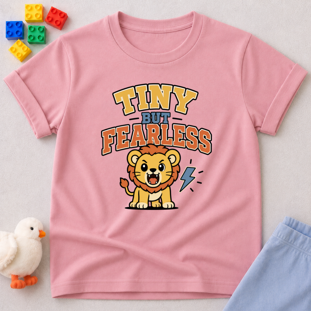 Tiny But Fearless Toddler T-shirt