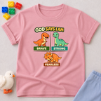 God Says I'm Strong Toddler T-shirt