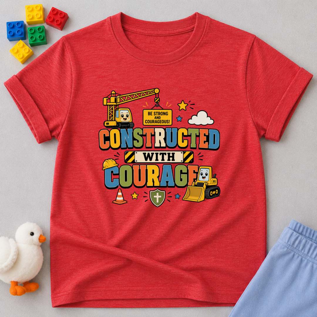 Constructed With Courage Toddler T-shirt