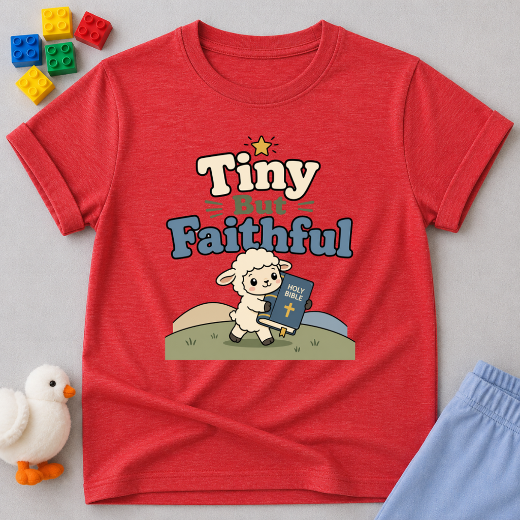 Tiny But Faithful Toddler T-shirt