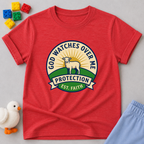 God Watches Over Me Toddler T-shirt