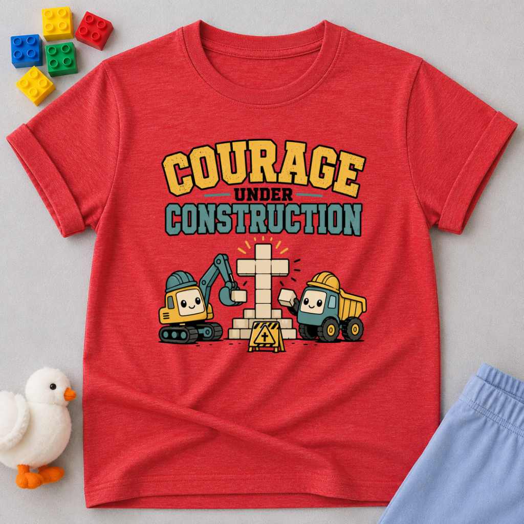 Courage Under Construction Toddler T-shirt